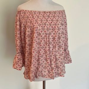 Off the shoulder blouse